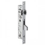 Serrure � larder - p�ne basculant et demi - tour - axe 21 mm - 2360 assa abloy