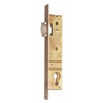 Serrure � larder � p�ne rouleau - entraxe 70 mm - axe 30 mm - 2464 assa abloy