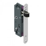 Serrure  larder pour portail - axe 50 mm - pne en zamak - gk2 tirard