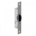 Serrure � larder � rouleau - portes m�talliques - t�ti�re inox - 23 / 21 m�talux