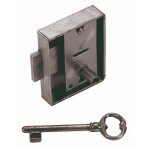 Serrure de meuble  chiffre 305 - l 50 mm - axe 25 mm - main droite devismes