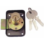 Serrure de meuble - cylindre rond - d - axe 25 mm - cls varies - 147 devismes