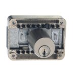 Serrure de meuble monopoint 2828 - avec distance de recul r�glable junie