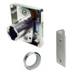 Serrure de meuble -  palastre - pour cylindre z23 - main gauche lehmann