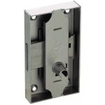 Serrure de meuble s45 - type 12. 041 - acier blanchi - axe 15 - droite serfa Serrure de meuble s45 - type 12. 041 - acier blanchi - axe 15 - droite serfa