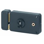 Serrure de portail en applique - cylindre europen - main gauche fth thirard