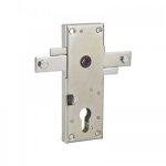Serrure de porte de garage basculante - 2 points -  cylindre europen fth thirard
