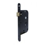 Serrure de sûreté à larder nf qc série 4135 qc axe à 50 mm bec - de - cane - noir tesa sécurité Serrure de sûreté à larder nf qc série 4135 qc axe à 50 mm bec - de - cane - noir tesa sécurité