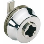 Serrure de vitrine 326 pour cylindre z23 - fonction presser tourner lehmann