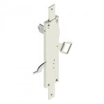 Serrure de volet � cylindre - 3 points - �paisseur 10 mm - zingu� - ca - 20 mm tirard