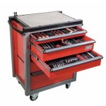 Servante d'atelier avec 135 outils - cpp 135 sv sam outillage