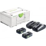 Set Énergie sys avec 2 batteries 18v 5, 0 ah et chargeur tcl 6 duo festool Set Énergie sys avec 2 batteries 18v 5, 0 ah et chargeur tcl 6 duo festool