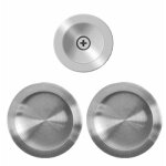 Set de tirage porte coulissante - inox - rosace ronde - epd os karcher design
