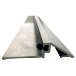 Seuil - aluminium brut - pour btiments publics - 4 m quincadcor