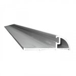 Seuil aluminium pour porte d'entre + joint prmont - 4 m bilcocq