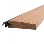 Seuil de porte  la suisse en bois  peindre avec joint - 22 x 84 x 950 mm ellen