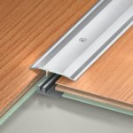 Seuil de rattrapage - petit socle - hauteur 48 mm - aluminium naturel dinac