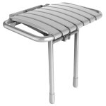 Sige de douche - relevable blanc - bama akw international