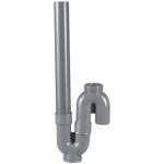 Siphon machine à laver simple sortie verticale tube pvc corps abs interplast Siphon machine à laver simple sortie verticale tube pvc corps abs interplast