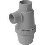 Siphon pvc de parcours  coller entre verticale - 40 yhc nicoll