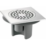 Siphon pour sol carrel� ou b�ton brut 150 x 150 mm delabie