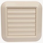 Sortie d'air � volet mobiles - raccordement sur gaine - beige sable nicoll