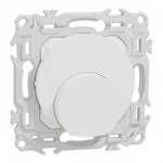 Sortie de c�ble - serre c�ble 6 � 12 mm� - blanc craie - odace ii schneider