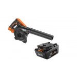 Souffleur d'atelier 18v bge 18c2 + batterie pro 8, 0 ah aeg powertools