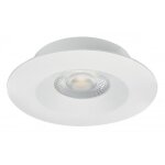 Spot encastr fixe - 5w - dimmable - blanc - aspen aric