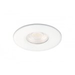 Spot encastr� led - 5w - fixe - noir - atlas cct aric