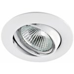 Spot encastr - orientable - aluminium - lunar 50 - blanc aric