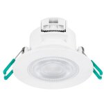 Spot led encastr fixe 3000k - ip65 - start sylvania