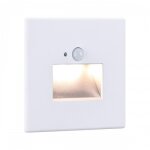 Spot led mural encastr avec dtecteur de mouvement edge quadro - blanc paulmann