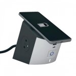 Station de charge 2x2p + t et usb - a + c avec chargeur induction - surface legrand