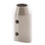 Support barre remplissage - fixe - 42, 4mm - inox 304 - bross - x1 design production
