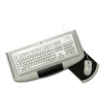 Support coulissant pour clavier et tapis de souris gtv