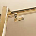 Supports droits vertical et horizontal sur platine pour tube 30 mm - laiton cuivrinox