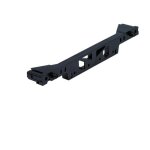 Support faade  visser 2d plumier - noir hettich