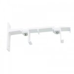 Support de fixation murale pour tringle à rideaux duralac - double boulet Support de fixation murale pour tringle à rideaux duralac - double boulet