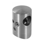 Support de liaison transversal - pour poteau  42, 4 mm - tube 42, 4 mm - inox 316 - noir x10 design ...