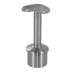Support de main - courante - poteau rond - inox bross 304 - 90 - bross gr320 - angle  90 design ...
