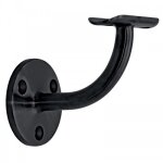 Support mural inox 316 noir pour tube 42, 4 mm ? fixation standard design production