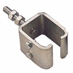 Support de rail haut avec vis pour porte coulissante - série 120000 rob Support de rail haut avec vis pour porte coulissante - série 120000 rob