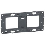 Support � vis batibox - 2 postes - 4 ou 5 modules legrand