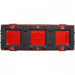 Support � vis batibox - 3 postes - 6 ou 8 modules legrand