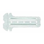 Suspente pour fourrure universelle de cloison - longueur 80 mm - 100 pices bricozor