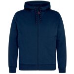 Sweat de travail impermable zipp  capuche extend - coloris bleu - l engel