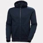 Sweat de travail zipp� � capuche evo - bleu marine - s helly hansen