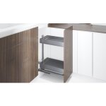 Étagère pour colonne de cuisine dispensa 90° - arena pure anthracite 400 mm kesseböhmer Étagère pour colonne de cuisine dispensa 90° - arena pure anthracite 400 mm kesseböhmer