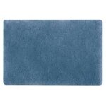 Tapis de bain - fino - bleu - 60x90 cm spirella